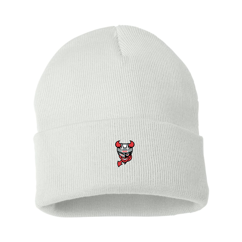 Binghamton Devils Logo Beanie Hat