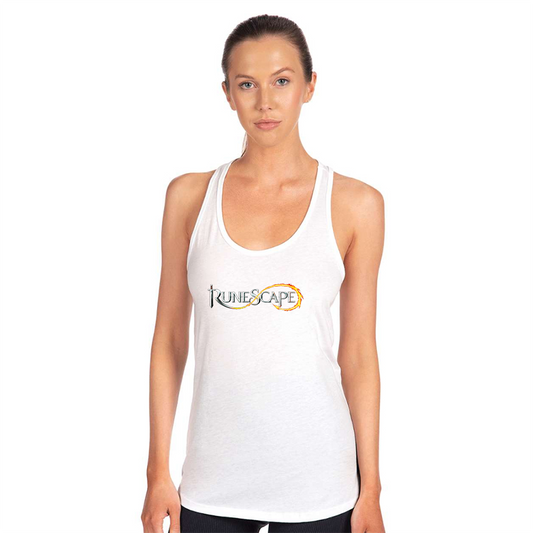 Women's Runescape Logo Next Level Ideal Racerback Tank