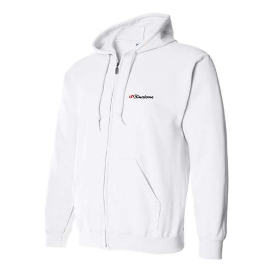 Men's Binatone Logo Zipper Hoodie