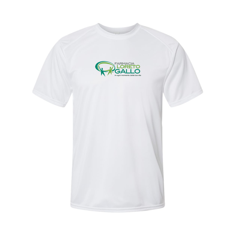 Men's Farmacia Loreto Gallo Logo Polyester T-Shirt