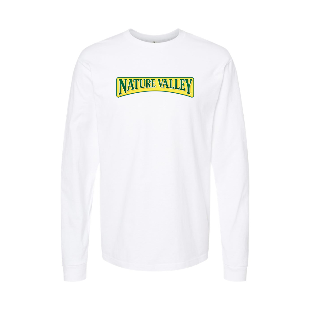 Men's Nature Valley Logo Long Sleeve T-Shirt
