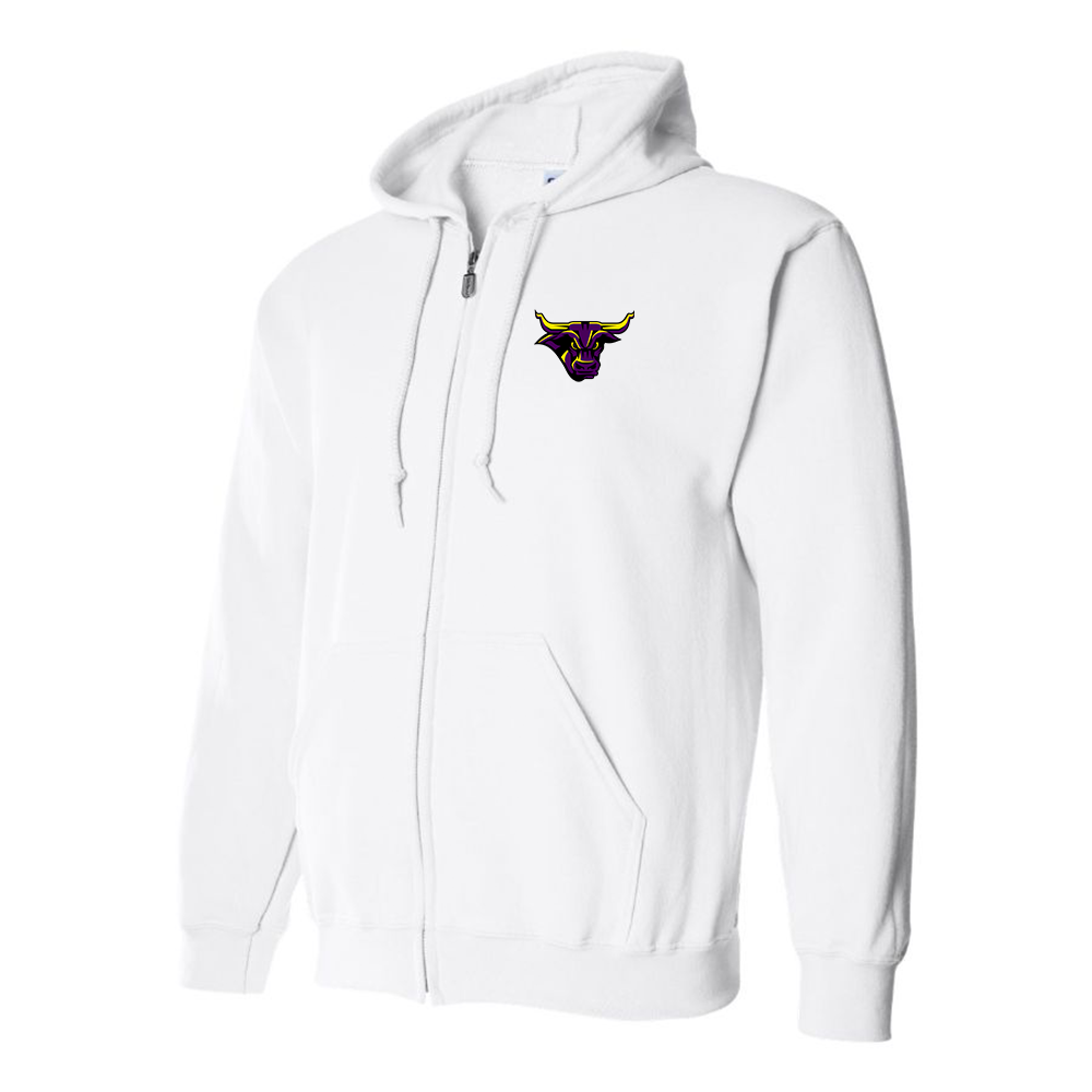 Men's Minnesota State Mavericks Logo Zipper Hoodie