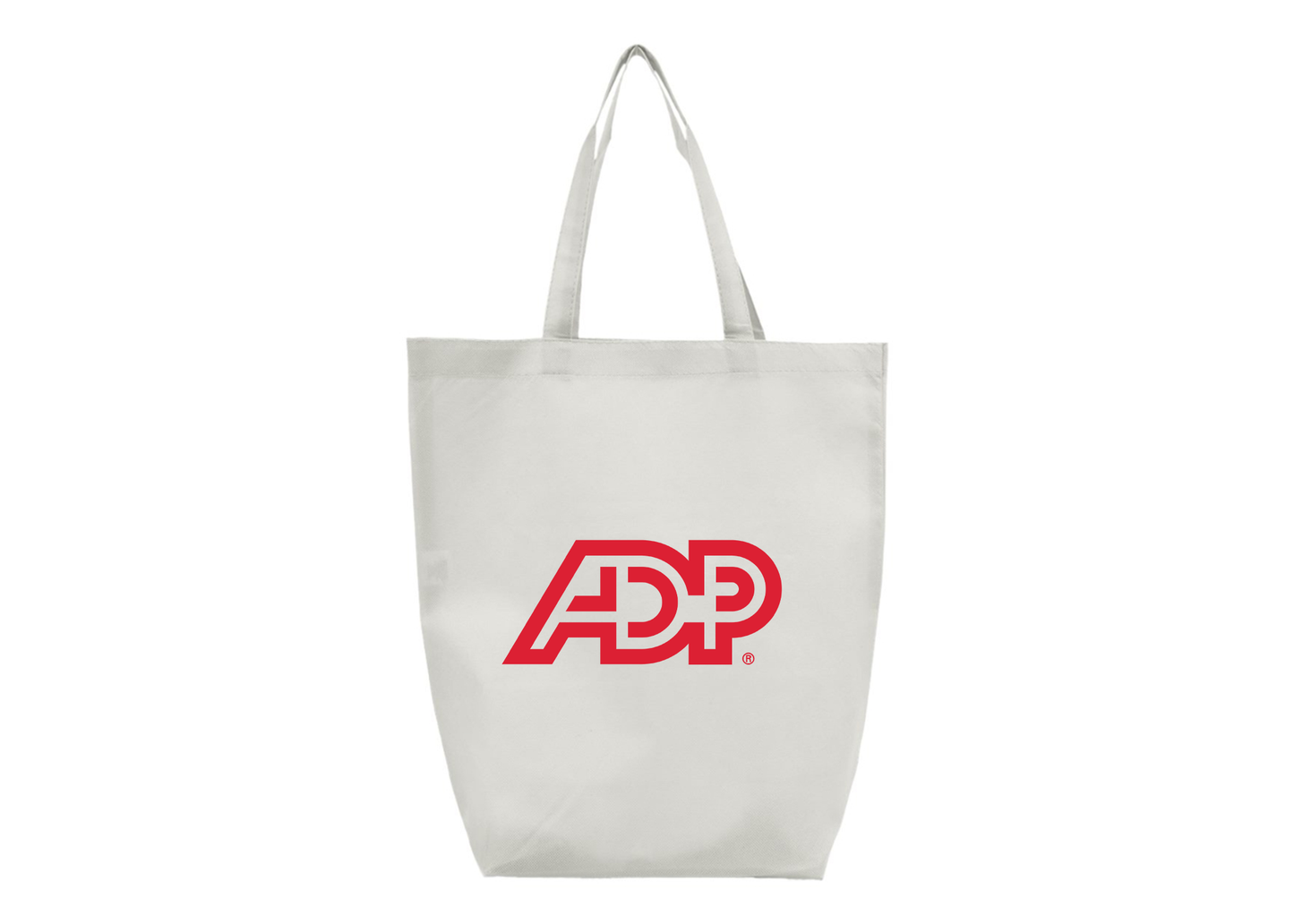 ADP Logo Q-Tees Non-Woven Gusset Bottom Tote