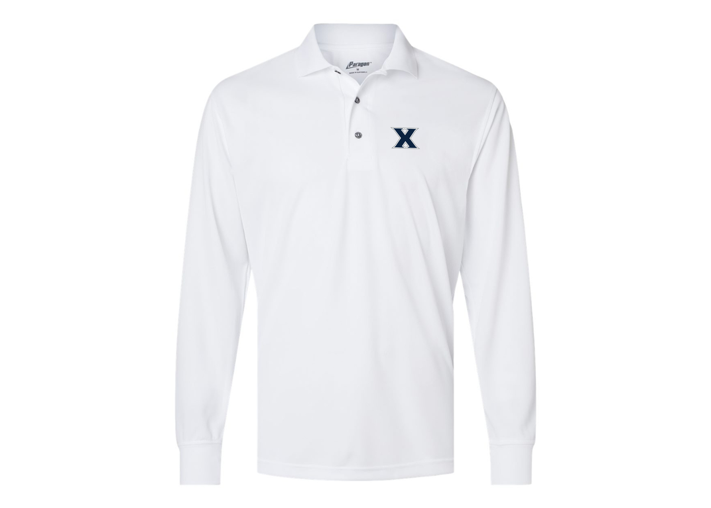 Men's Xavier Musketeers Paragon Prescott Long Sleeve Polo