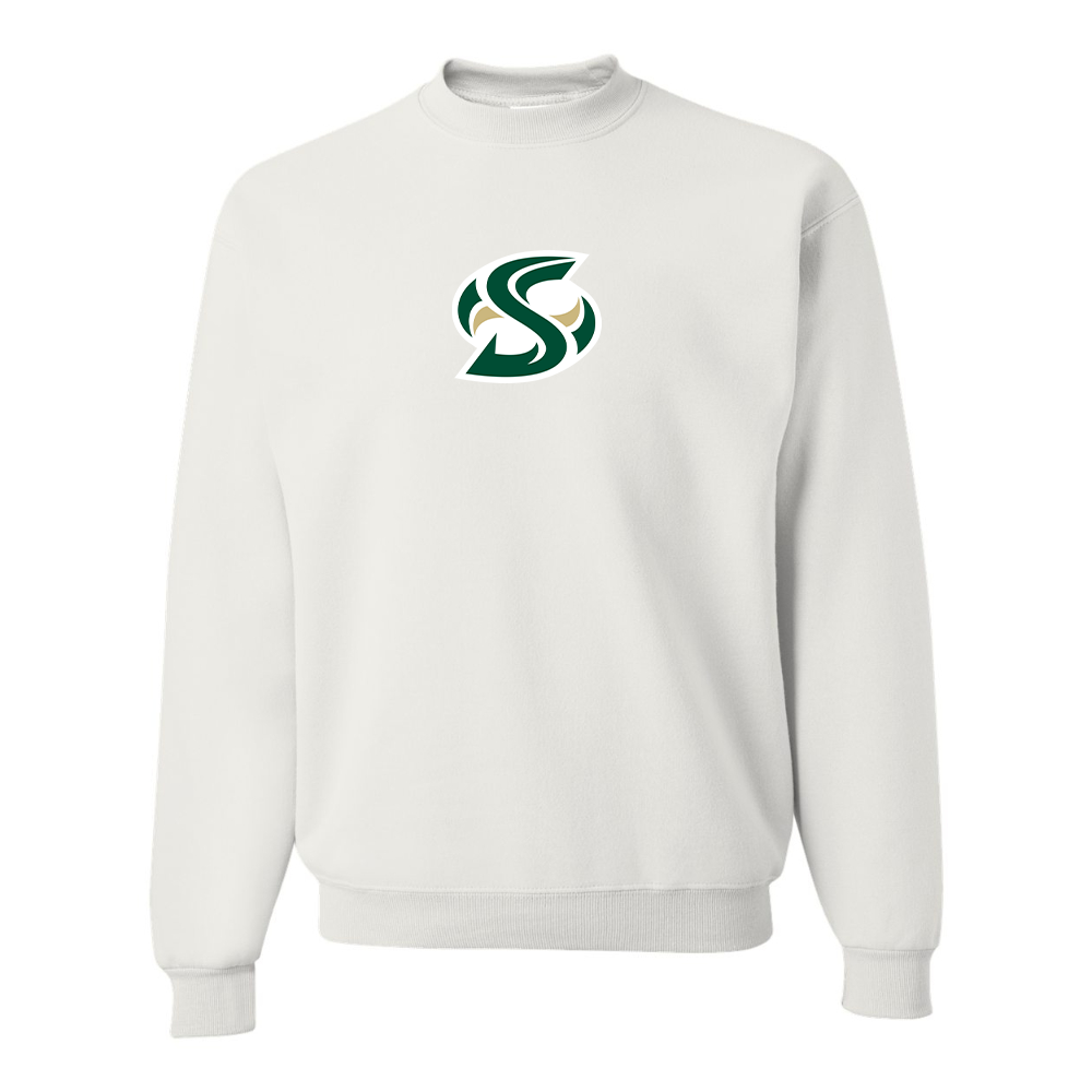 Men's Sacramento State Hornets Logo   JERZEES NuBlend Crewneck Sweatshirt