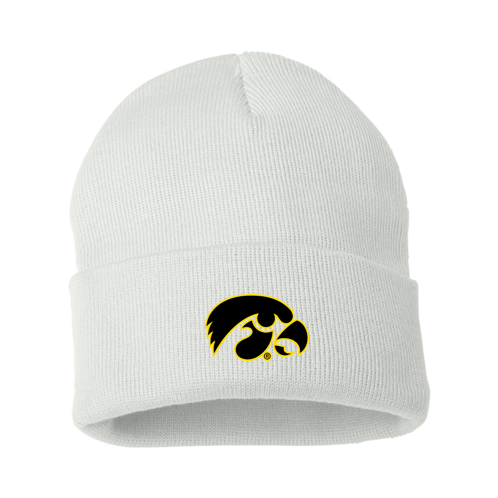Lowa Hawkeyes Logo Beanie Hat