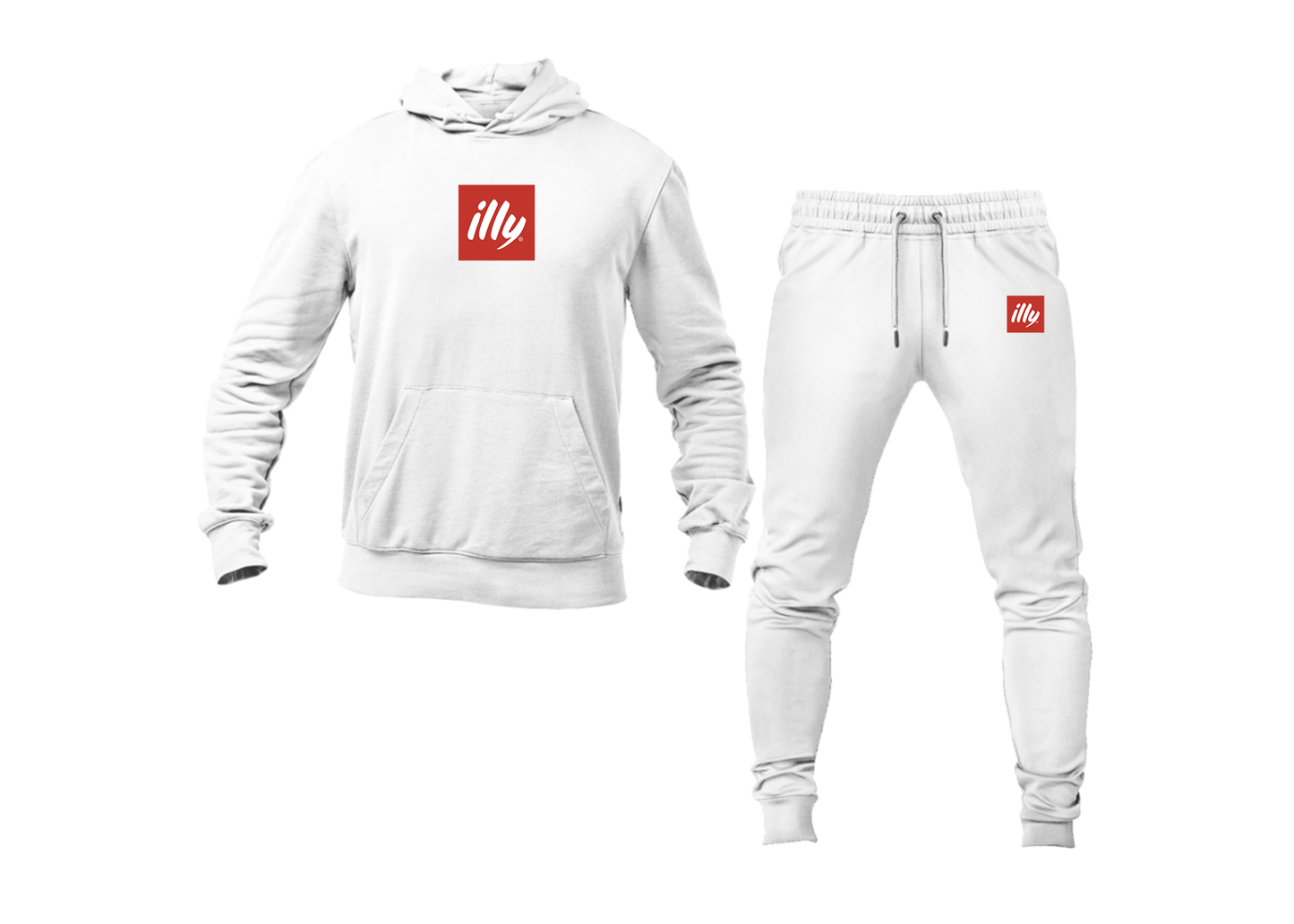 Men's Illy Logo Hoodie Joggers Set