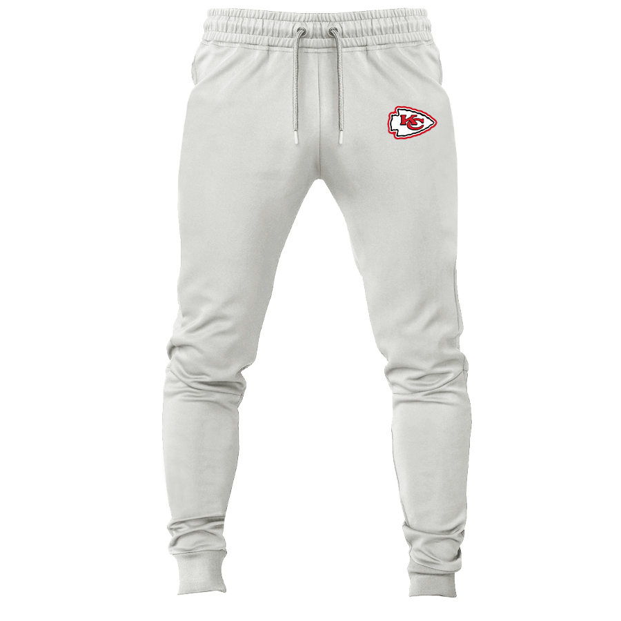 Men's KC Chiefs Logo Joggers Sweatpants