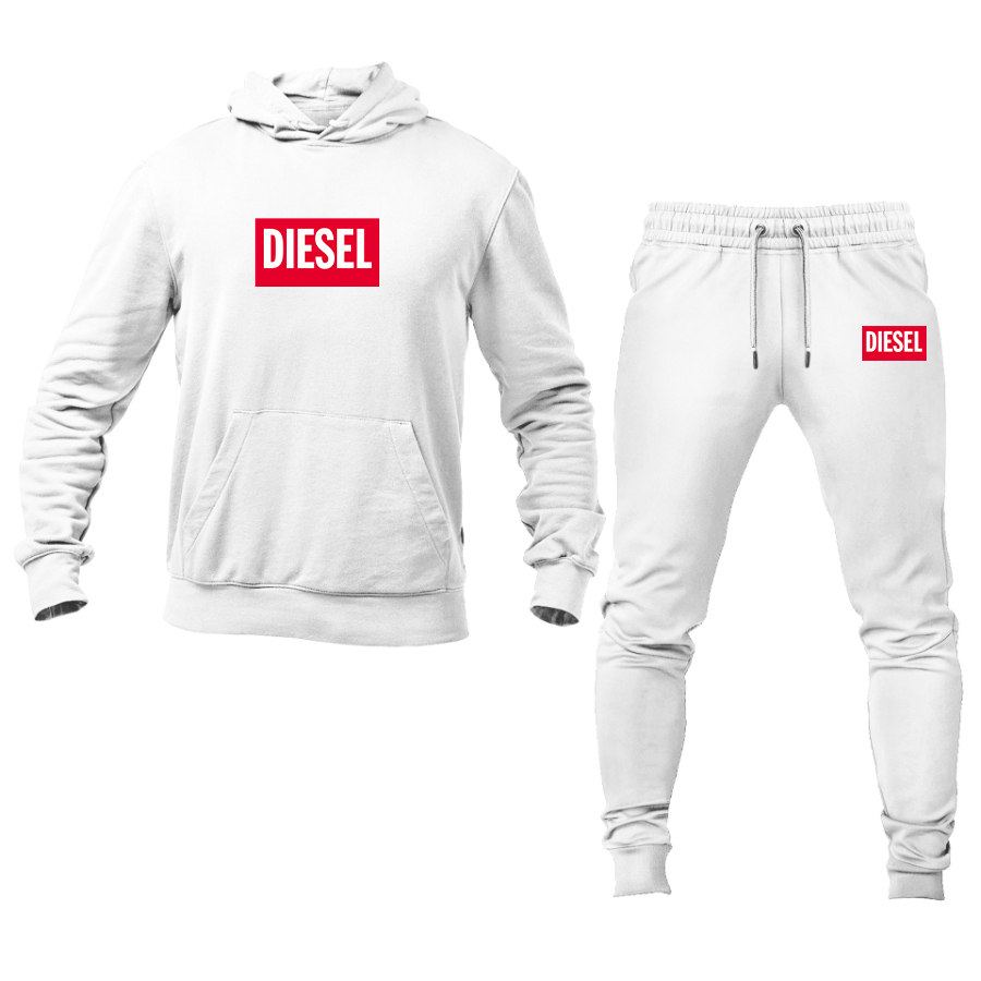Men's Diesel Logo Hoodie Joggers Set
