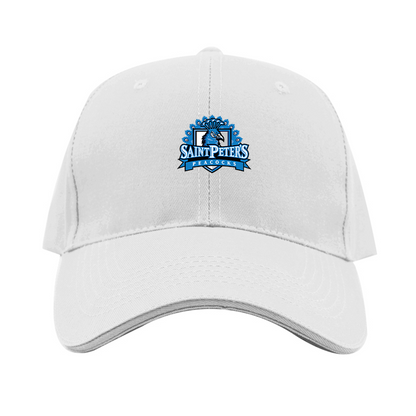 Saint Peters Peacocks Logo Dad Baseball Cap Hat
