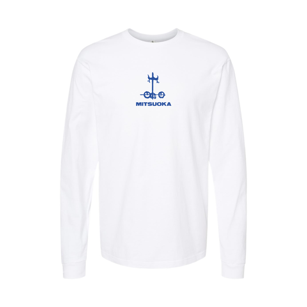 Youth Mitsuoka Logo Cotton Long Sleeve T-Shirt