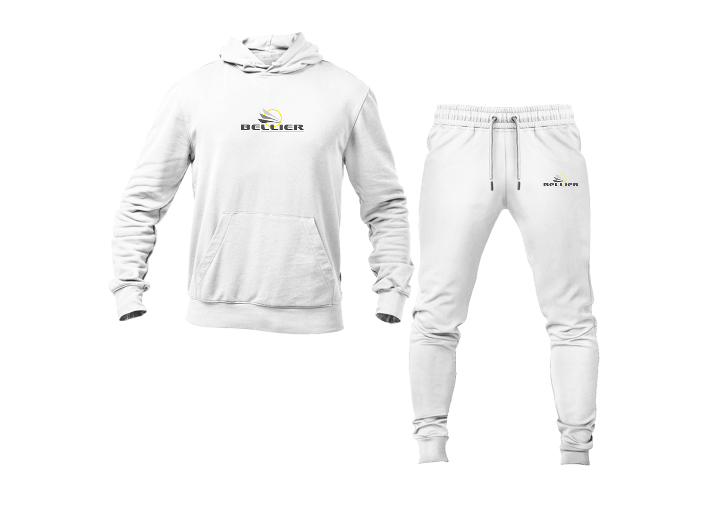 Men's Bellier Automobiles Logo Hoodie Joggers Set