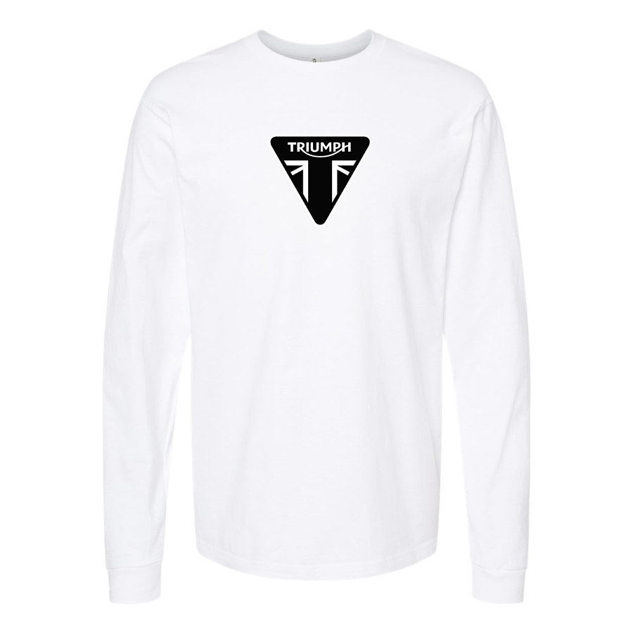Youth Triumph Logo Cotton Long Sleeve T-Shirt