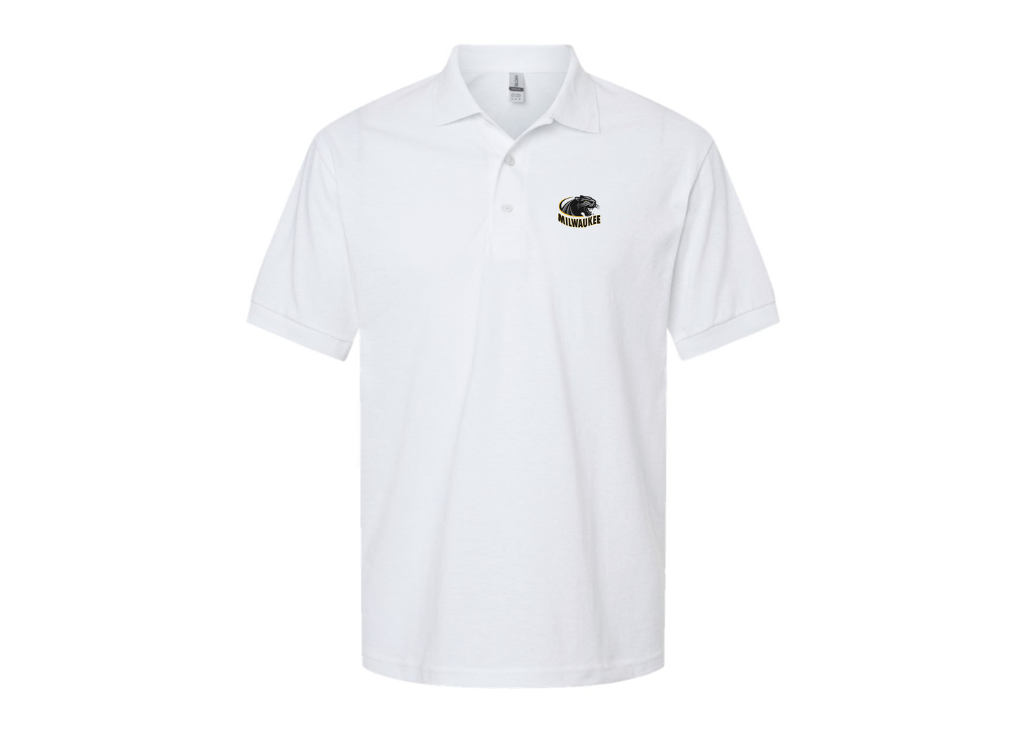 Men's Wisconsin Milwaukee Panthers Gildan Dry Blend Jersey Polo