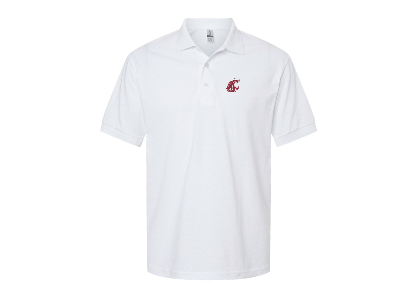 Men's Washington State Cougars Gildan Dry Blend Jersey Polo
