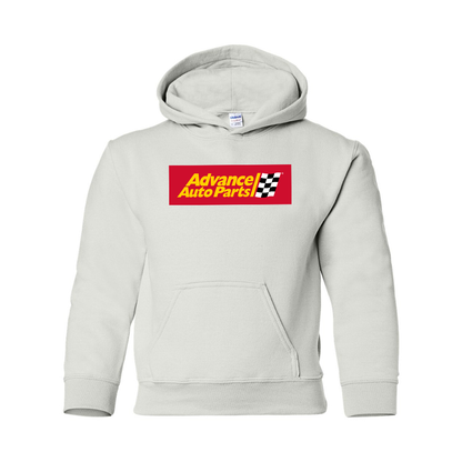 Youth Advance Auto Parts Logo Gildan Heavy Blend  Hooded Sweatshirt