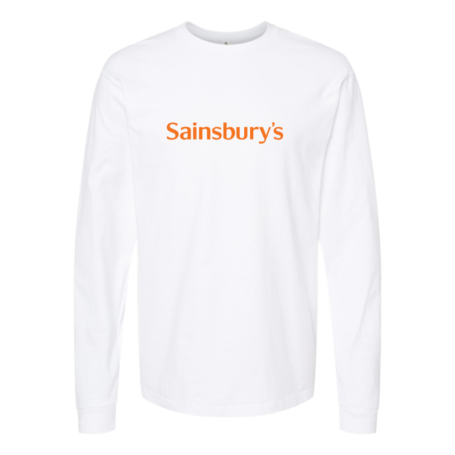 Men's Sainsbury_s Logo Long Sleeve T-Shirt