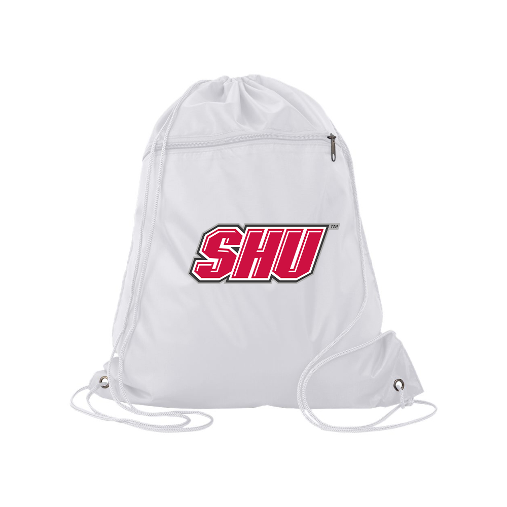 Sacred Heart Pioneers Logo Q-Tees - Polyester Cinchpack