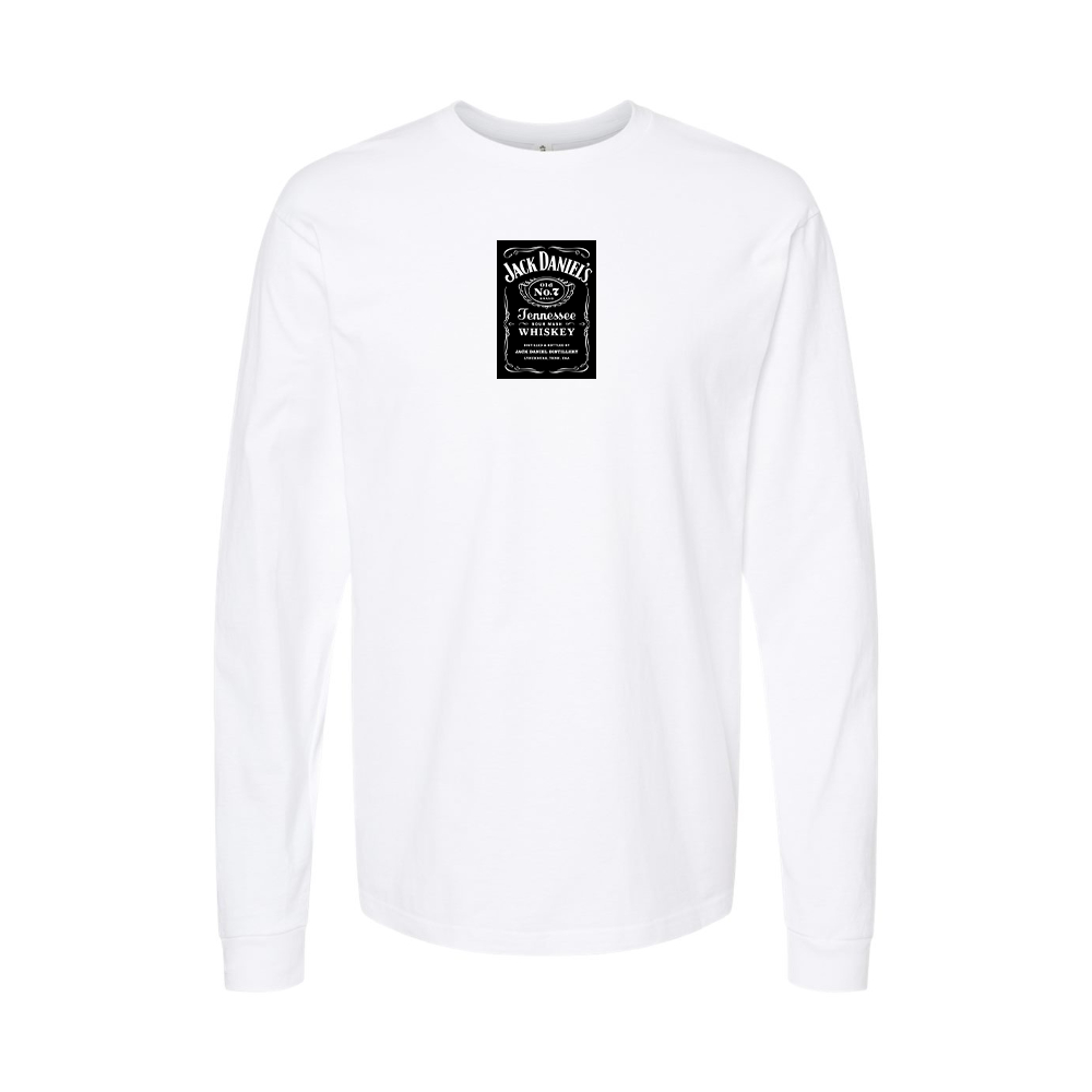 Men's Jack Daniels Logo Long Sleeve T-Shirt