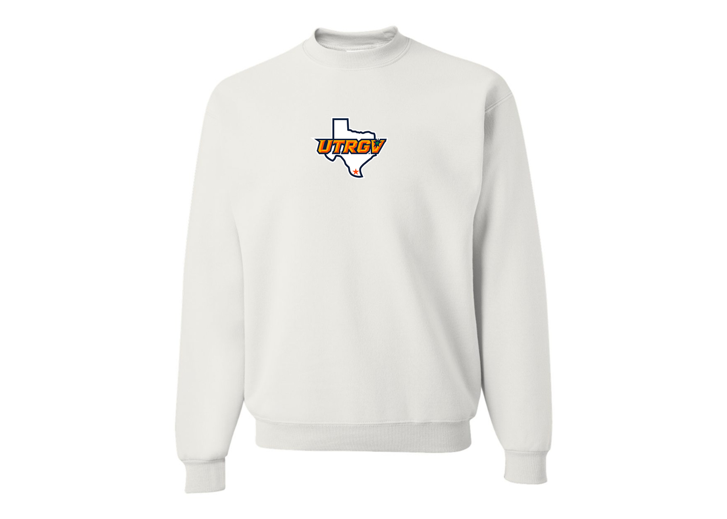 Men's UTRGV Vaqueros JERZEES NuBlend Crewneck Sweatshirt