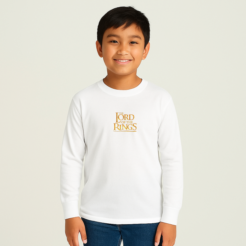 Youth Kids The Lord of the Rings Movie Long Sleeve T-Shirt