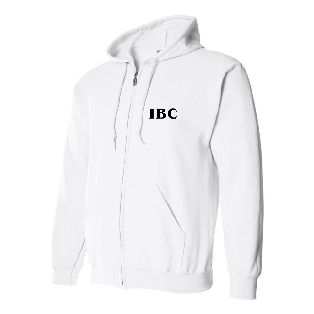 Men's IBC Logo Zipper Hoodie