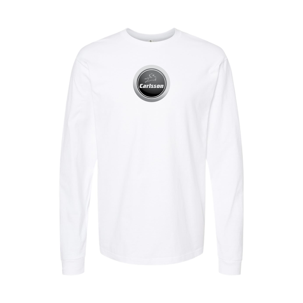Youth Carlsson Logo Cotton Long Sleeve T-Shirt
