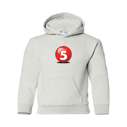 Youth ABC TV5 Logo Gildan Heavy Blend  Hooded Sweatshirt
