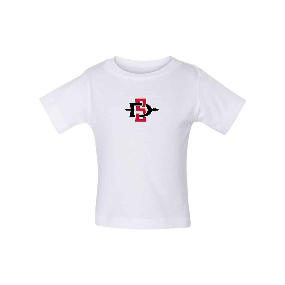 San Diego State Aztecs Logo BELLA CANVAS Infant Jersey Tee
