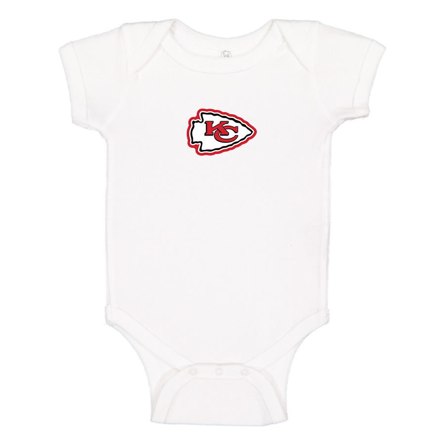 KC Chiefs Logo Baby Romper Onesie