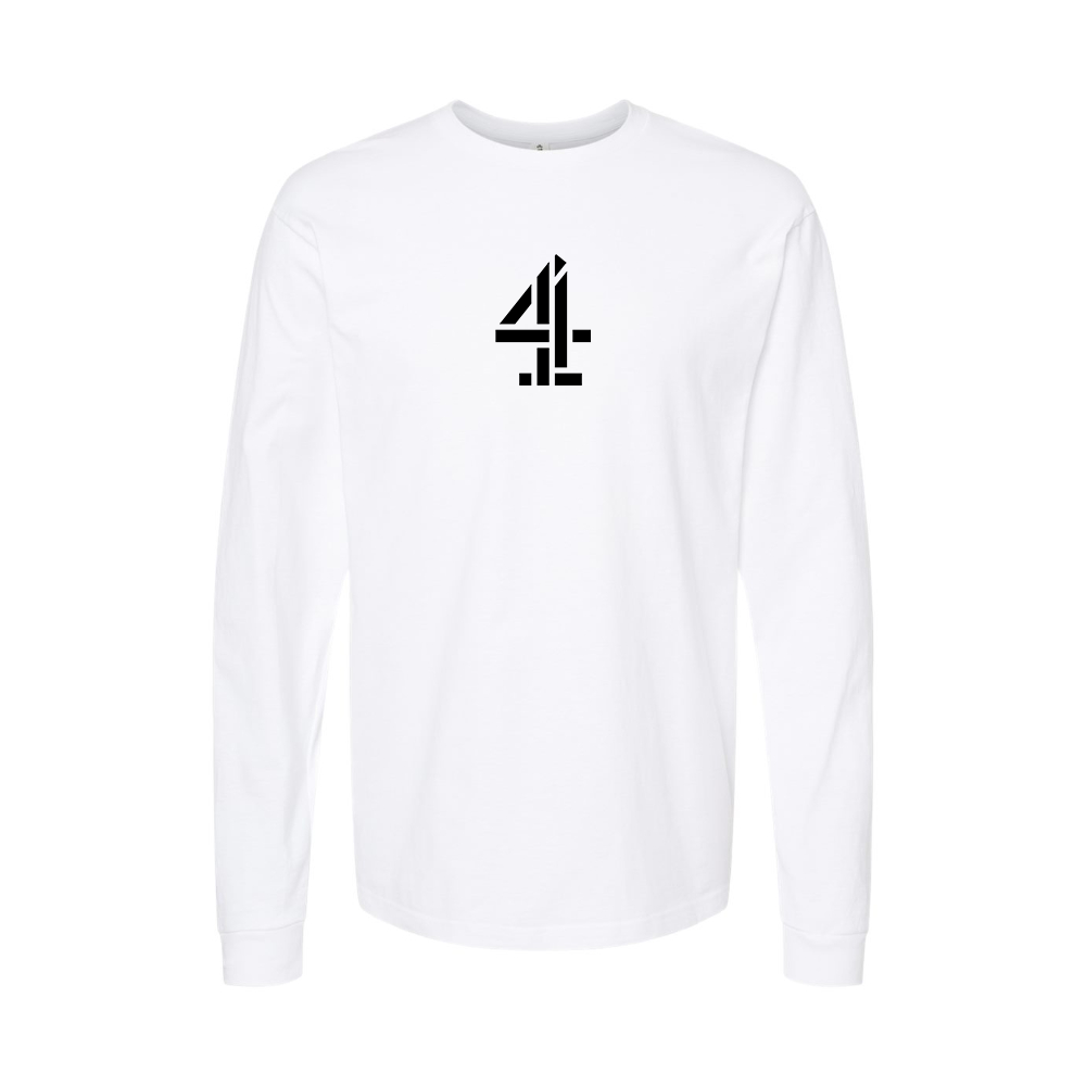 Men's Channel 4 Logo Long Sleeve T-Shirt