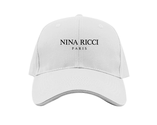 Nina Ricci Paris Logo Dad Baseball Cap Hat