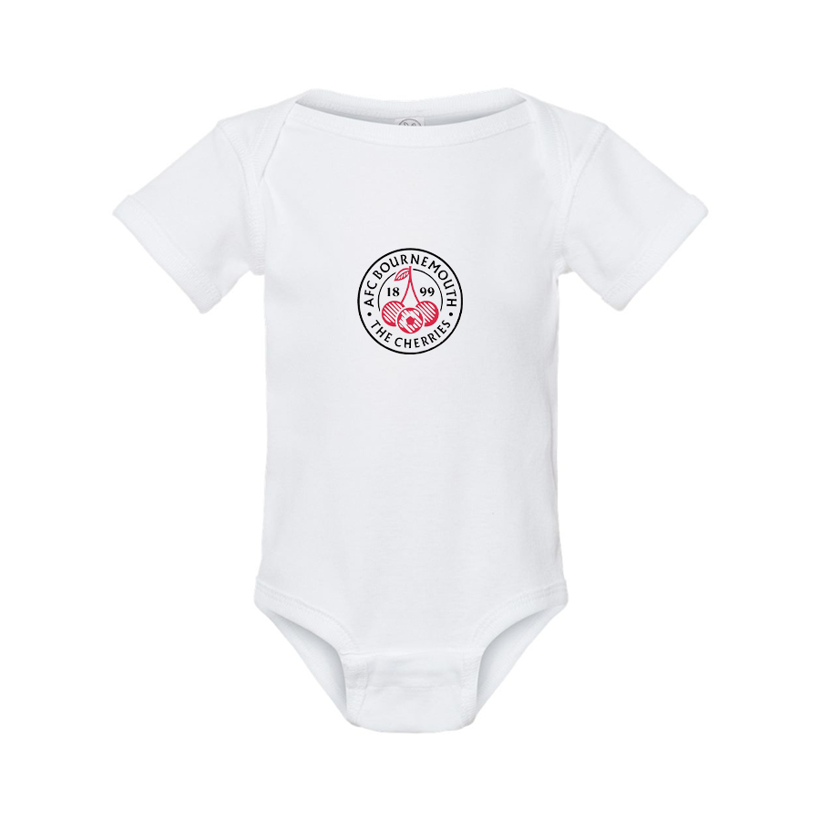 AFC Bournemouth Soccer Logo Rabbit Skins Infant Baby Rib Bodysuit