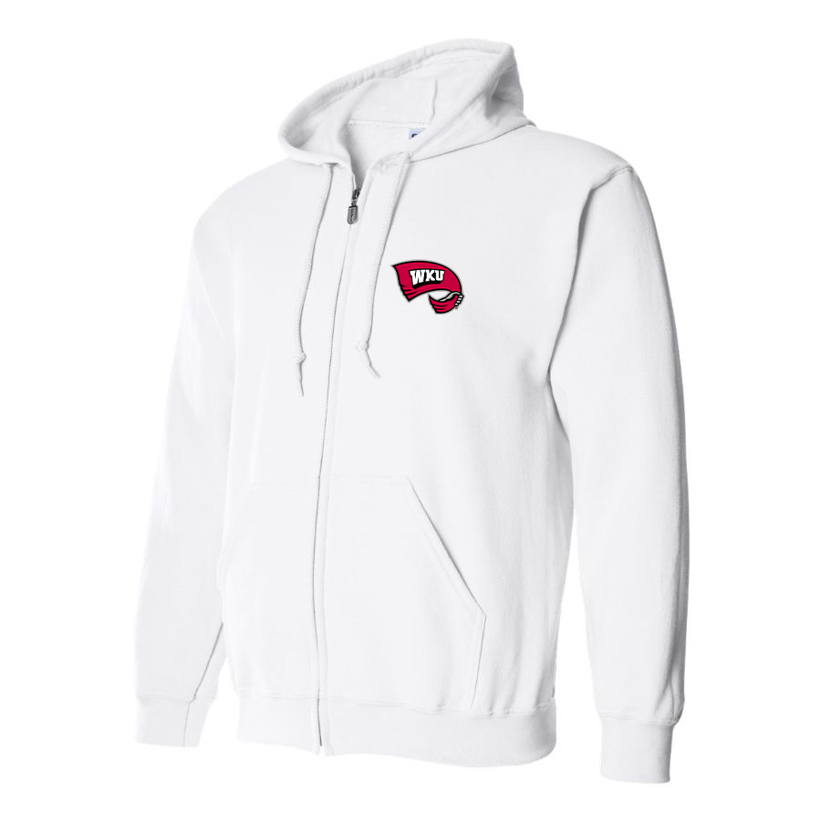Men's Western Kentucky Hilltoppers Logo Zipper Hoodie