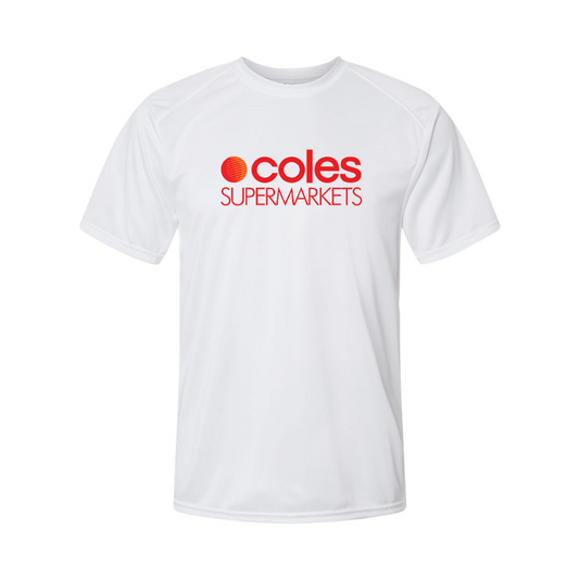 Men's Coles Supermarket Polyester T-Shirt