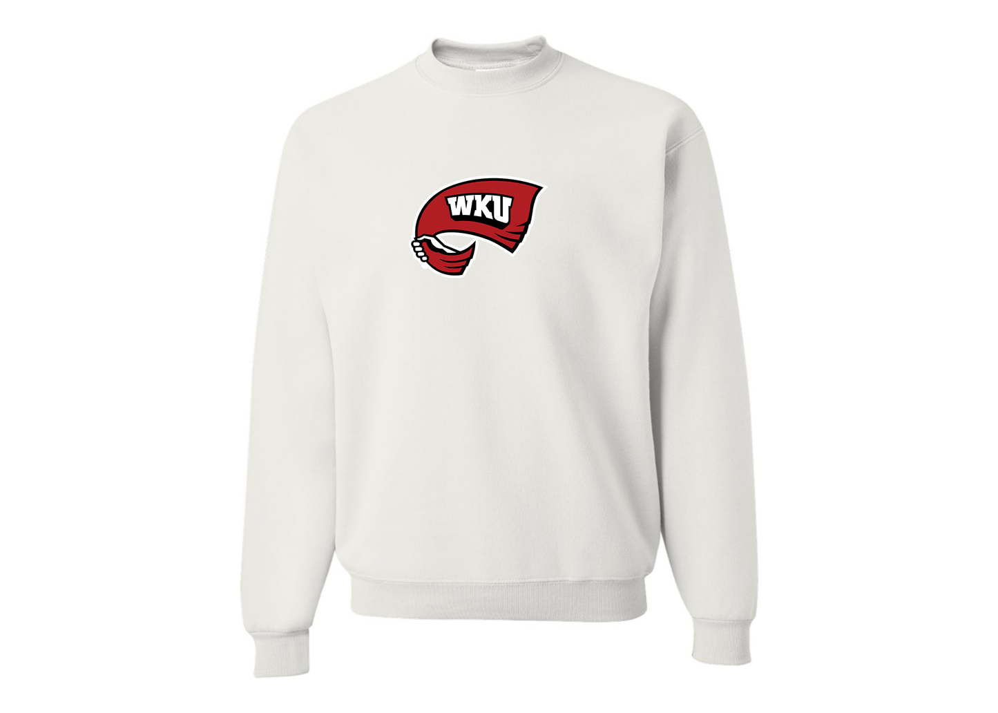 Men's Western Kentucky Hilltoppers JERZEES NuBlend Crewneck Sweatshirt