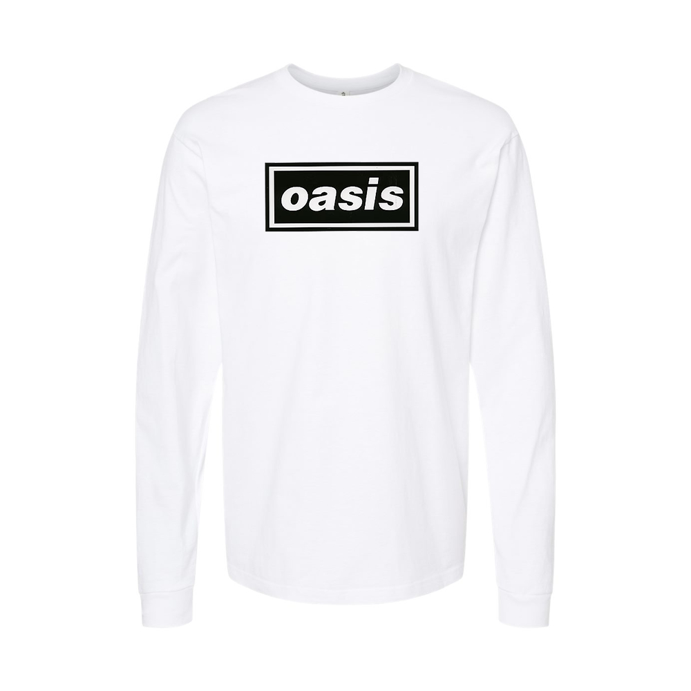 Youth Oasis Logo Cotton Long Sleeve T-Shirt