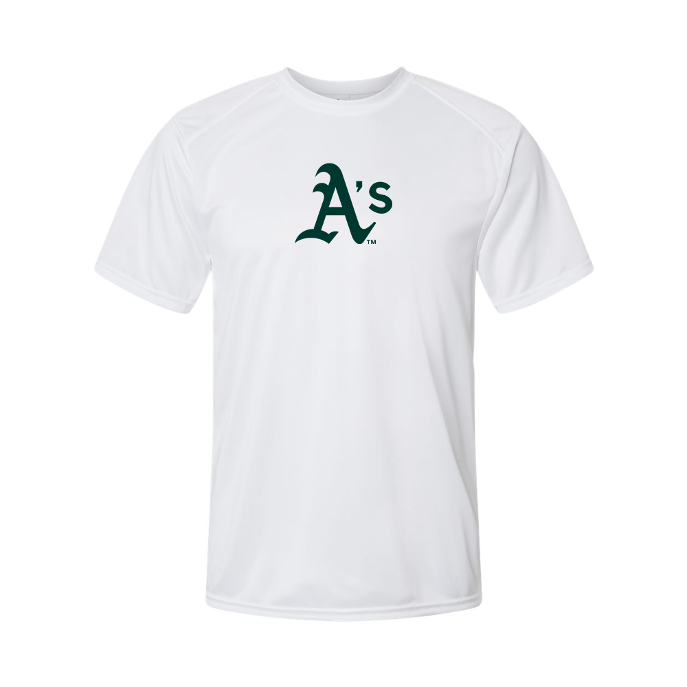 Men's Athletics Logo Polyester T-Shirt