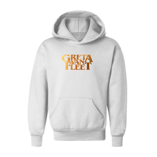 Youth Greta Van Fleet Logo Pullover Hoodie