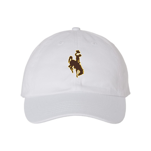 Wyoming Cowboys Valucap Adult Bio-Washed Classic Dad Hat