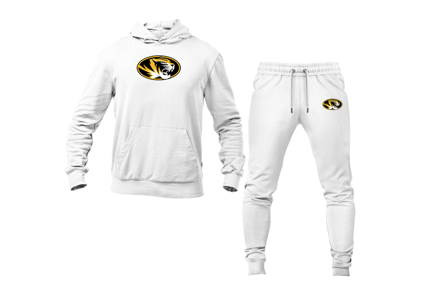 Men's Missouri Tigers Logo Hoodie Joggers Set