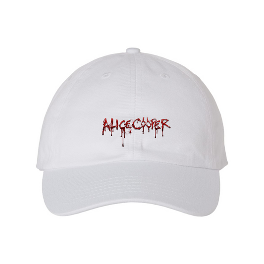 Alice Cooper Logo  Valucap Adult Bio-Washed Classic Dad Hat