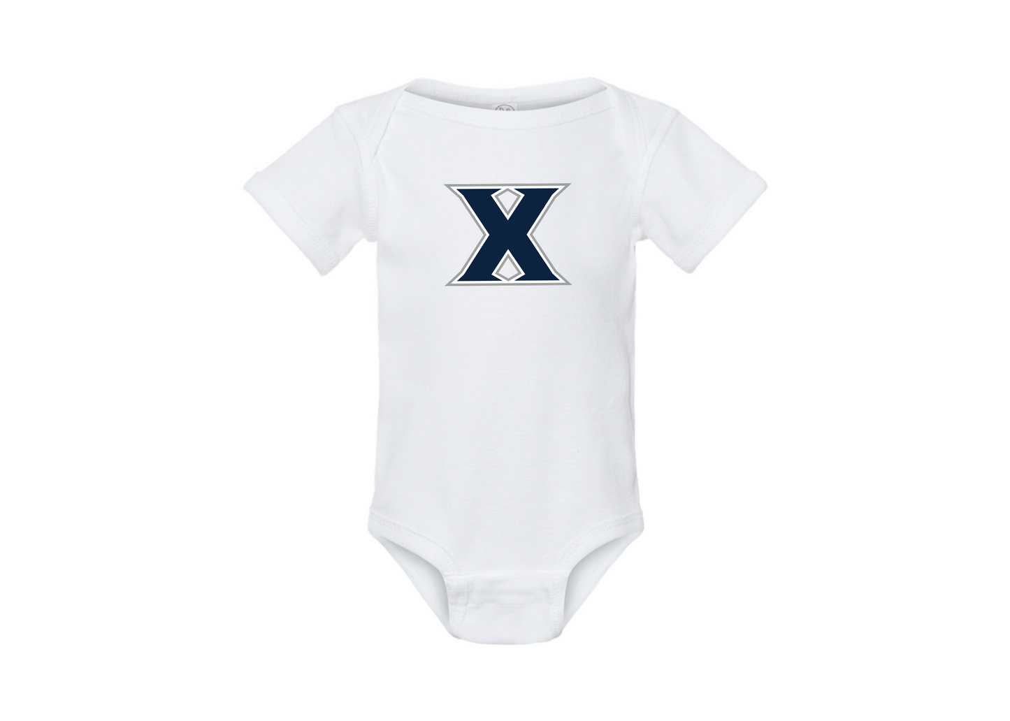Xavier Musketeers Rabbit Skins Infant Baby Rib Bodysuit