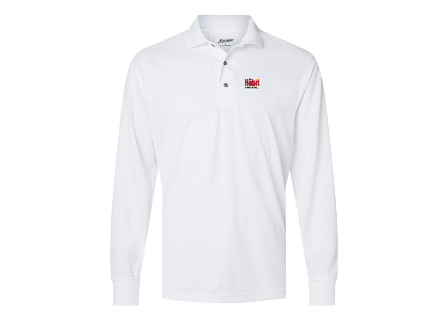 Men's The Habit Burger Grill Paragon Prescott Long Sleeve Polo