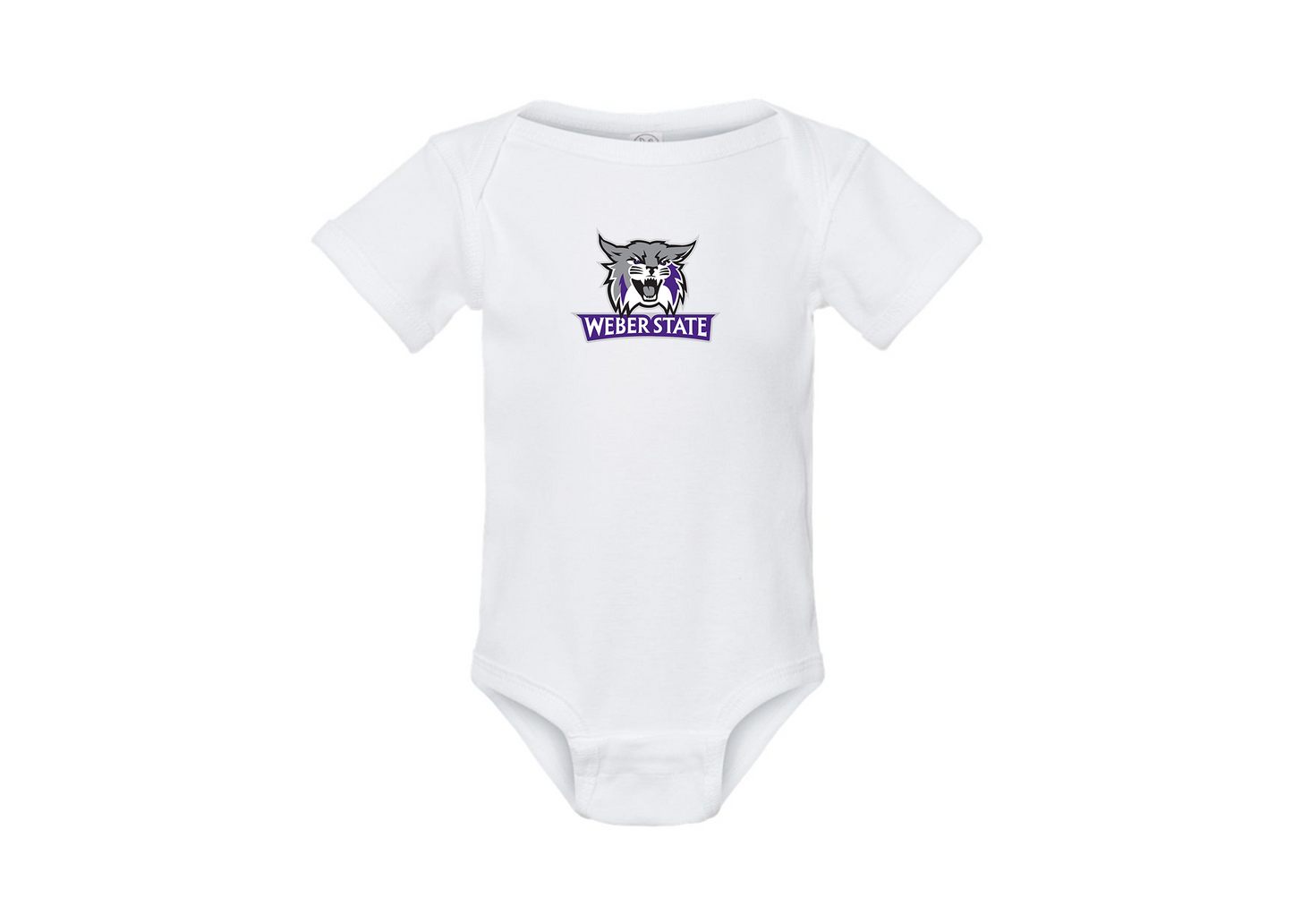 Weber State Wildcats Rabbit Skins Infant Baby Rib Bodysuit
