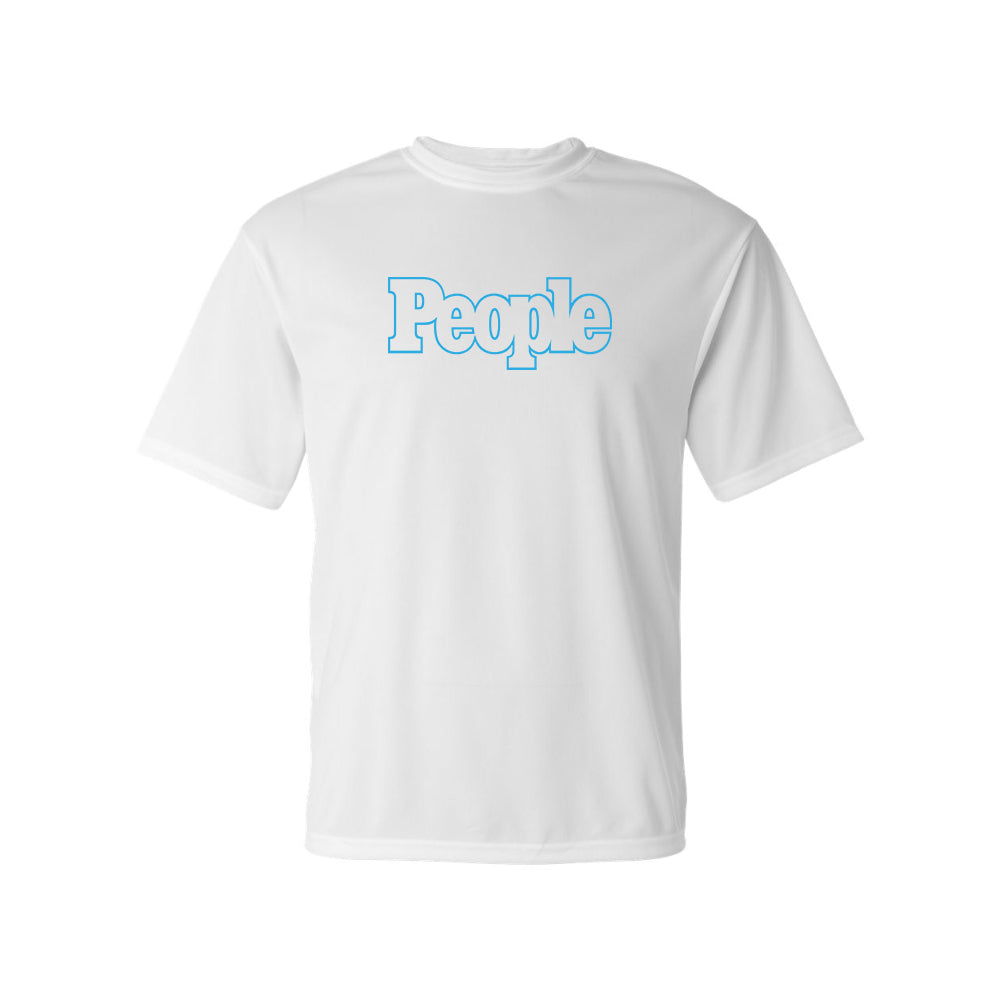 Men's People Magazine Logo Polyester T-Shirt