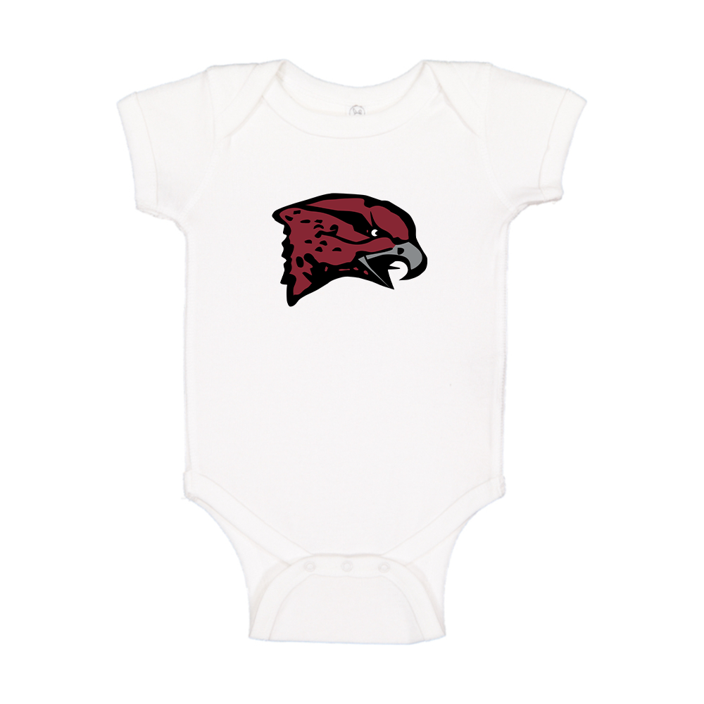 Maryland Eastern Shore Hawks Logo Baby Romper Onesie