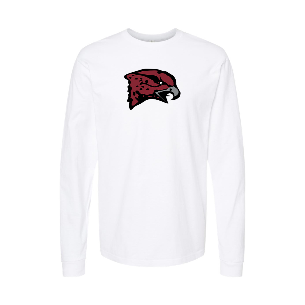 Men's Maryland Eastern Shore Hawks Logo Long Sleeve T-Shirt