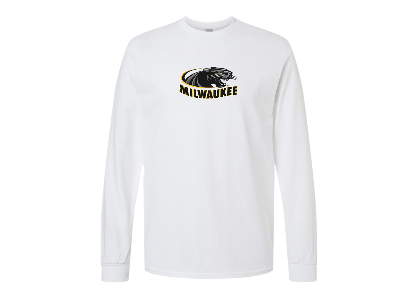 Men's Wisconsin Milwaukee Panthers Gildan Heavy Cotton Long Sleeve T-Shirt