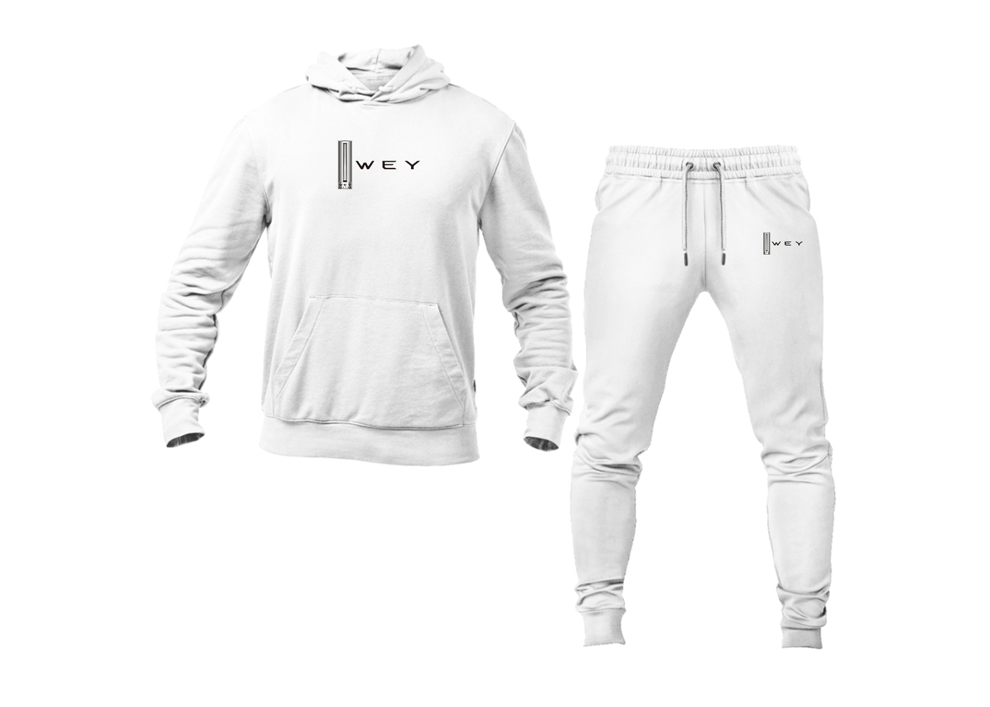 Men's WEY Logo Hoodie Joggers Set